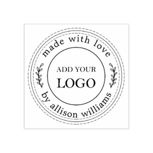 Tampons Encreurs Logo Rustique maison pour petites entreprises