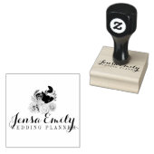 Tampons Encreurs Logo wedding planner Bouquet Studio Artist (Tamponné)