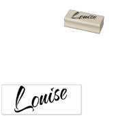 Tampons Encreurs Louise nom police de script décoratif cursive (Tamponné)