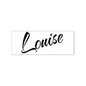 Tampons Encreurs Louise nom police de script décoratif cursive (Impression)