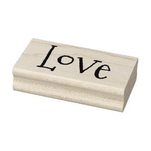 Tampons Encreurs LOVE 1"x2.5" Timbre en caoutchouc / Montagnes de N