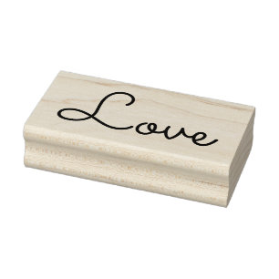 Tampons Encreurs LOVE 1"x2.5" Timbre en caoutchouc / Sacramento