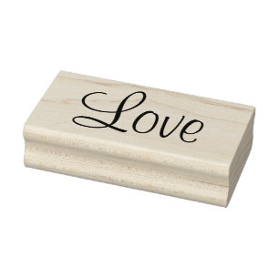 Tampons Encreurs LOVE 1"x 2,5" Timbre en caoutchouc / Murray Hill