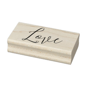 Tampons Encreurs LOVE 1"x 2.5" Timbre en caoutchouc / Nitalope