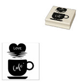 Tampons Encreurs Love Cafe" (Tamponné)