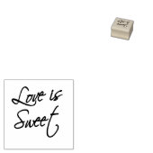 Tampons Encreurs Love is Sweet 2 - Script (Tamponné)