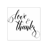 Tampons Encreurs Love & Merci Elaborate Script Typography (Impression)