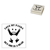 Tampons Encreurs Love My Panda, mais elle est une ours (Tamponné)