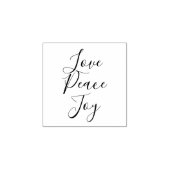 Tampons Encreurs Love Peace Joy Inspirational Christmas Ink (Impression)