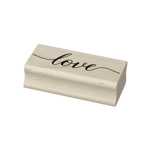 Tampons Encreurs Love Script moderne et élégant (Tampon)