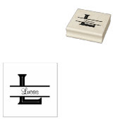 Tampons Encreurs Lucas Name Stamp & Monogram Stamp (Tamponné)