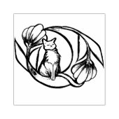 Tampons Encreurs Lune Chat Fleur Luna Chats Floral LuneChat (Impression)