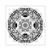Tampons Encreurs Lune Mandala Lune Enfant Yoga (Impression)