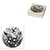 Tampons Encreurs Lys de la Vallée Fée Illustration Printemps (Tamponné)