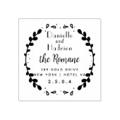 Tampons Encreurs M. & Mme Mariage Couple (Impression)