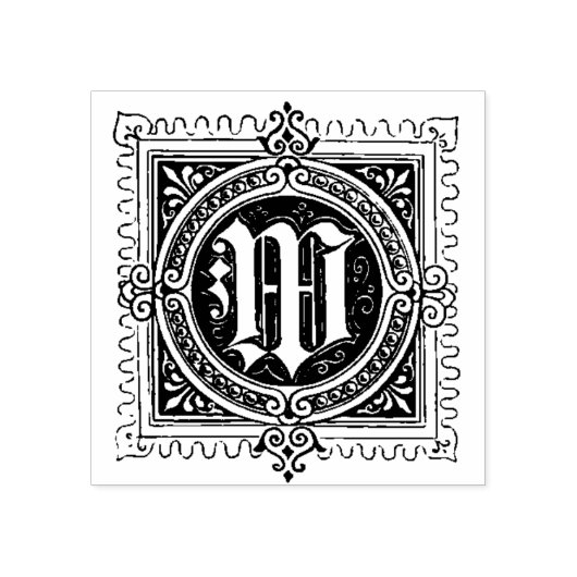 Tampons Encreurs M Premier timbre en caoutchouc (Impression)