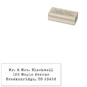 Tampons Encreurs Machine à écrire élégante (Tamponné)