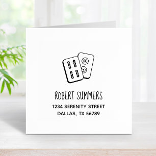 Tampons Encreurs Mah-Jongg Carreaux de jeu Adresse