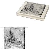 Tampons Encreurs Maison de Noël (Tamponné)