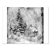 Tampons Encreurs Maison de Noël (Impression)