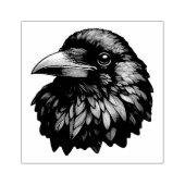 Tampons Encreurs Majestic Raven Portrait - corbeau, oiseau, faune (Impression)