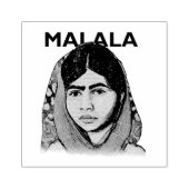 Tampons Encreurs Malala Yousafzai, Art féministe Inspirant (Impression)