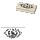 Tampons Encreurs MAN IN THE MAZE - cadre de tatouage tribal I (Tamponné)