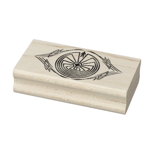 Tampons Encreurs MAN IN THE MAZE - cadre de tatouage tribal I (Tampon)