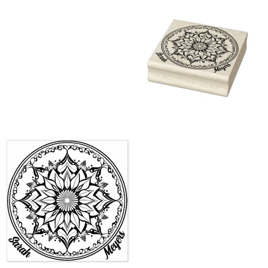 Tampons Encreurs Mandala (Tamponné)