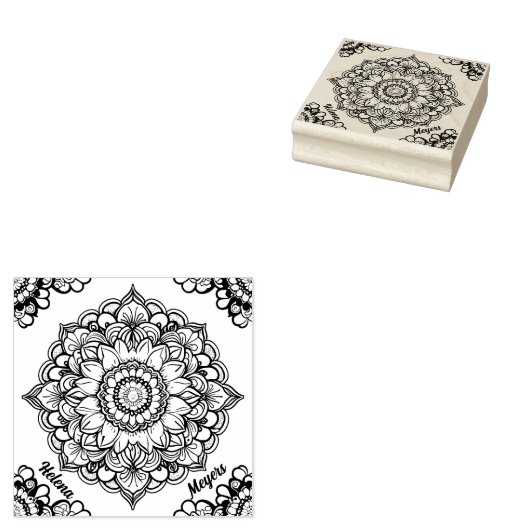 Tampons Encreurs Mandala (Tamponné)
