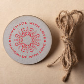 Tampons Encreurs Mandala avec citation artisanale avec amour