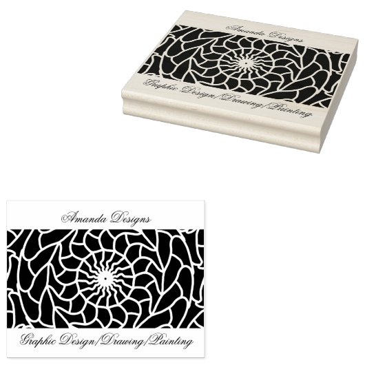 Tampons Encreurs Mandala électrique (Tamponné)