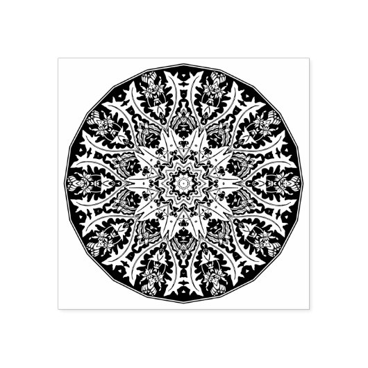 Tampons Encreurs Mandala ornemental (Impression)