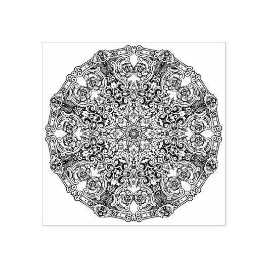 Tampons Encreurs Mandala ornemental (Impression)