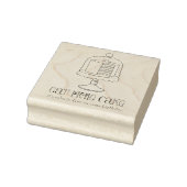 Tampons Encreurs Manger Plus De Gâteau Anniversaire Timbre En Caout (Tampon)