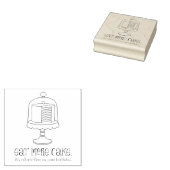 Tampons Encreurs Manger Plus De Gâteau Anniversaire Timbre En Caout (Tamponné)