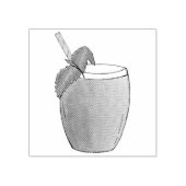 Tampons Encreurs Mango Lassi Rafraîchissant Yaourt indien Boire Fru (Impression)