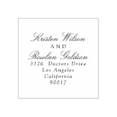 Tampons Encreurs Mariage classique traditionnel noir et blanc (Impression)