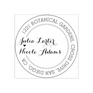 Tampons Encreurs Mariage de feuillage de Fleur sauvage Boho violet 