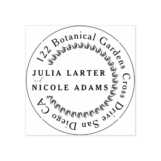 Tampons Encreurs Mariage de fleurs de prés pourpre jaune moutarde d (Impression)