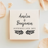 Tampons Encreurs Mariage de noms de chambre de mariée rustique pers