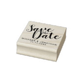 Tampons Encreurs Mariage de script moderne Enregistrer la date (Tampon)