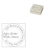 Tampons Encreurs Mariage d'hibiscus tropicaux d'Orange brulé (Tamponné)