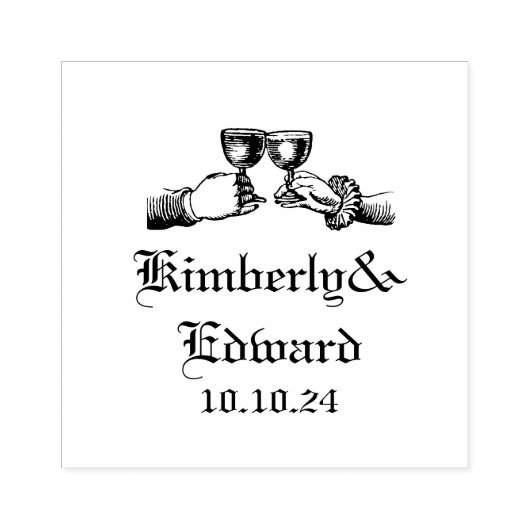 Tampons Encreurs Mariage d'Imaginaire gothique médiéval (Impression)