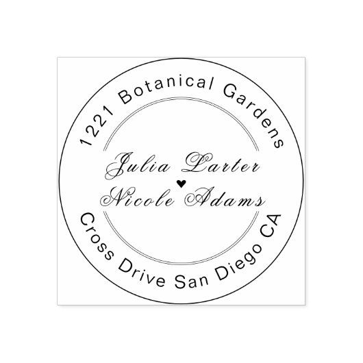 Tampons Encreurs Mariage Motif classique complexe de géométrie vint (Impression)