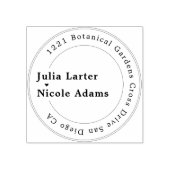 Tampons Encreurs Mariage sous la pluie de bougainvillées roses en f (Impression)