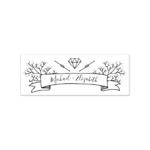 Tampons Encreurs Mariage, timbre famille