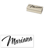 Tampons Encreurs Mariana nom cursive écriture décorative (Tamponné)