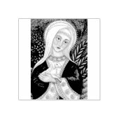 Tampons Encreurs MARIE ET AGNEAU POMPE EN CAOUTCHOUC EN MADONNA *Pe (Impression)