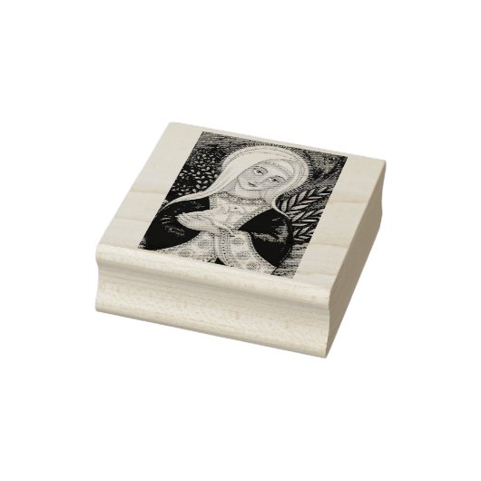Tampons Encreurs MARIE ET AGNEAU POMPE EN CAOUTCHOUC EN MADONNA *Pe (Tampon)